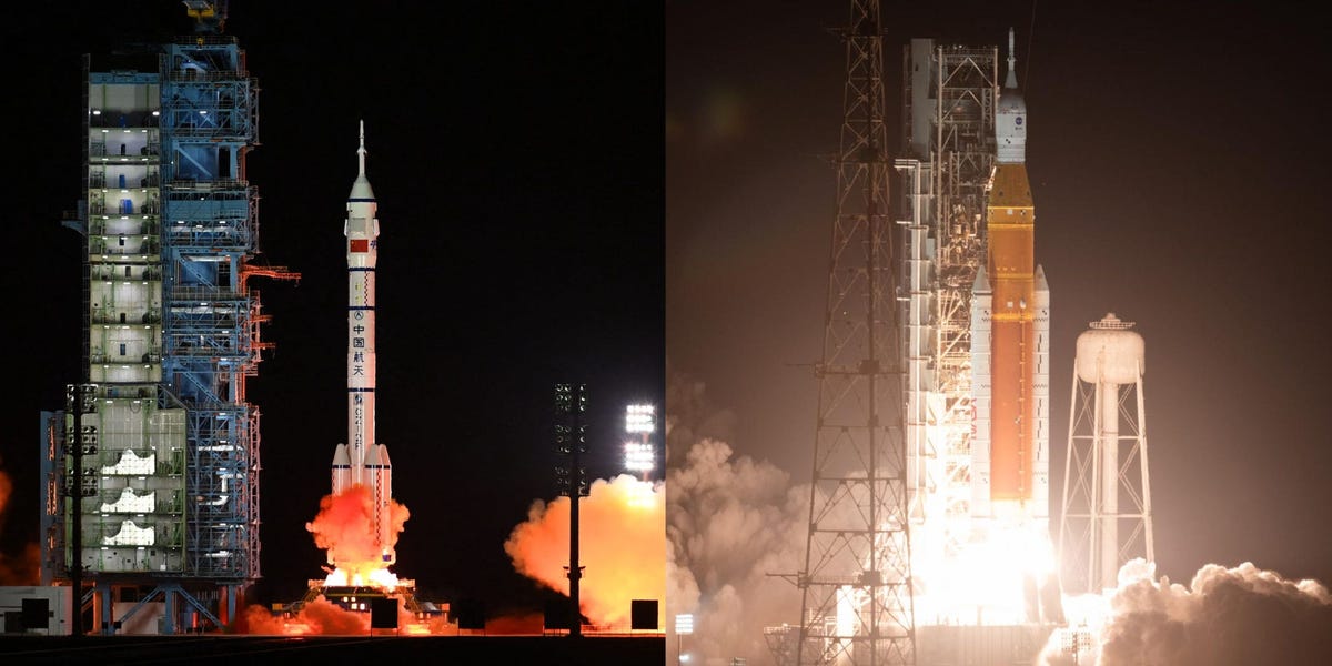 NASA Vs. China: Photos Reveal the State of Their Race to the Moon