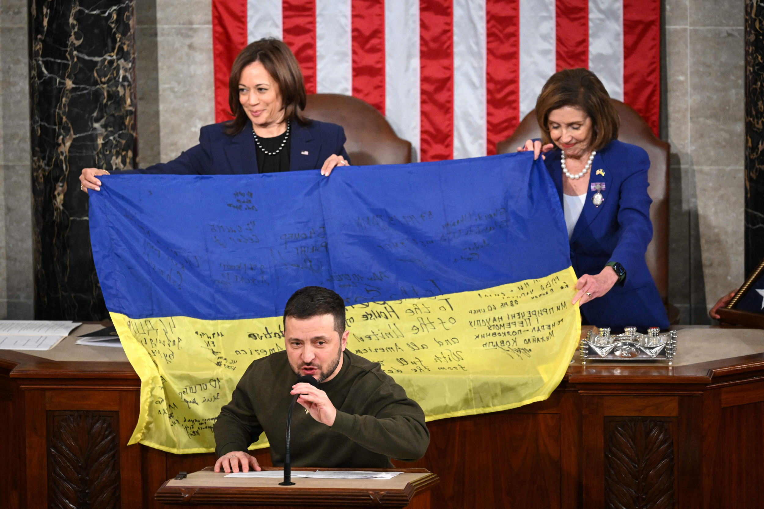 Full List of Republicans Who Sat During Zelensky's Speech