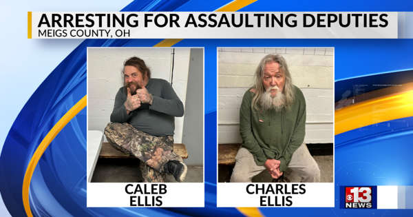 Father, son arrested for assaulting deputies in Ohio
