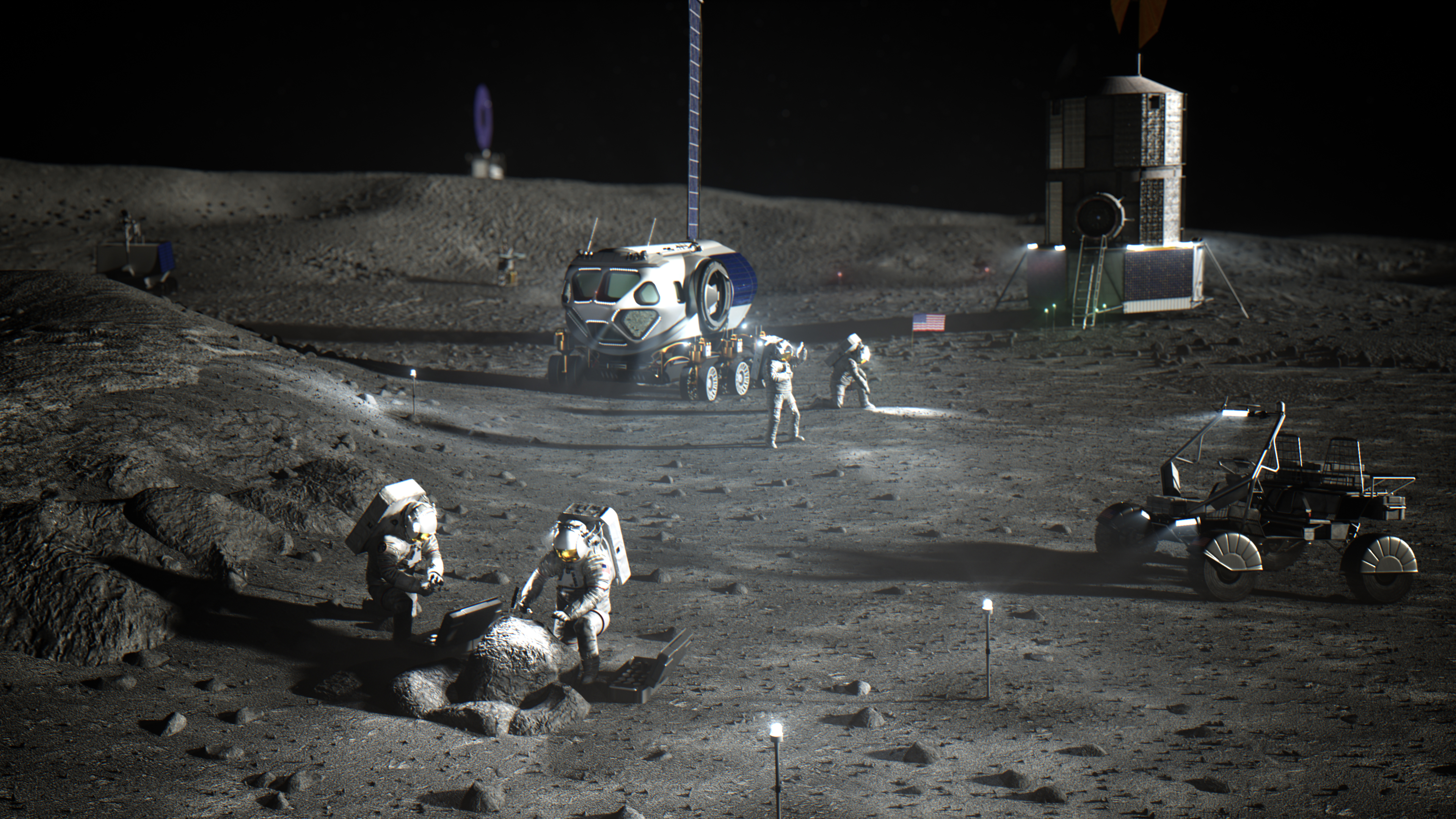 Everything NASA is taking to the moon before colonizing Mars | Engadget