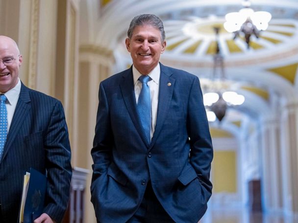 Manchin has 'no intention' of switching to be independent but suggests that could change