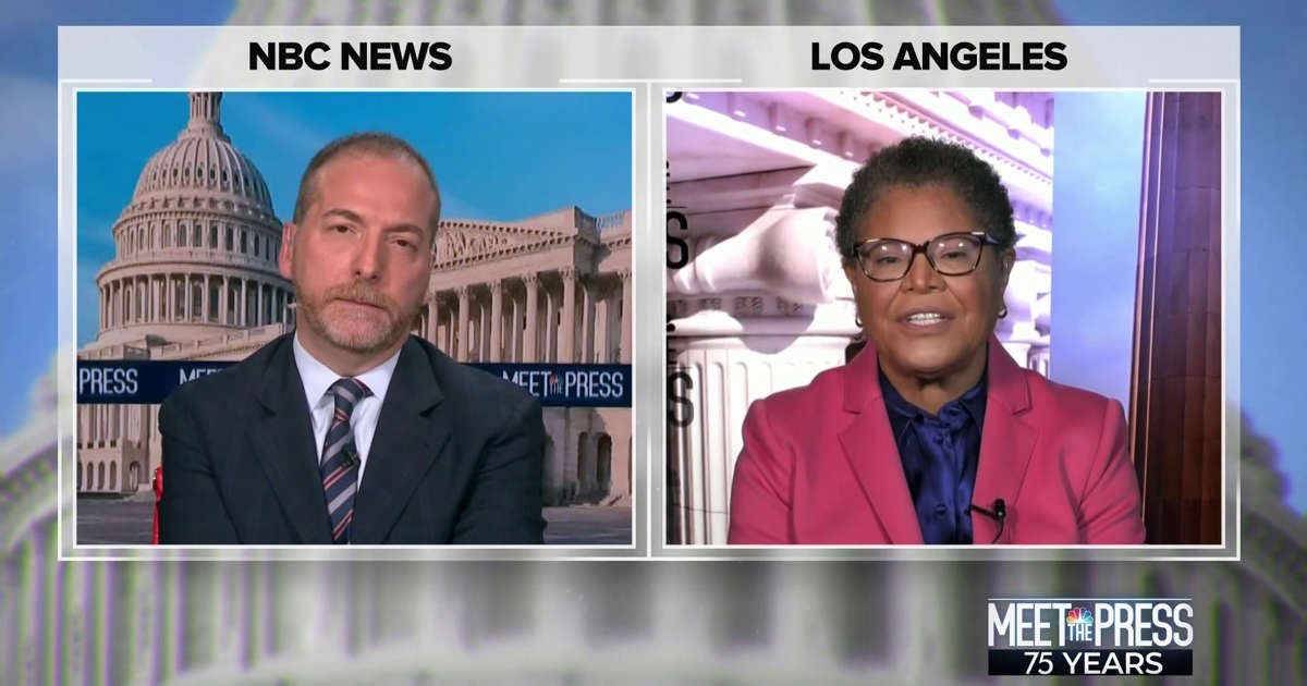 Bass: LA 'can't just build' housing in low-income areas to address homeless population