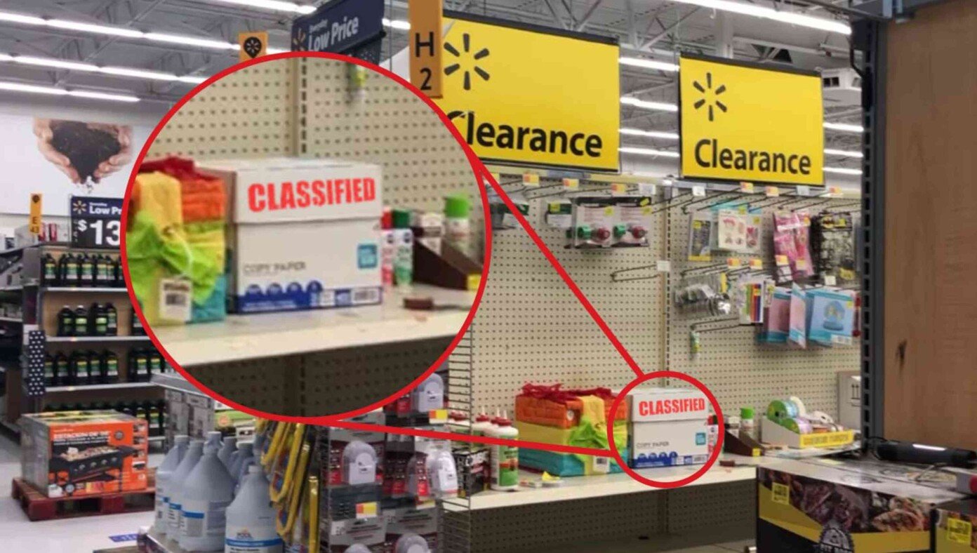 Batch Of Classified Documents Found On Walmart Clearance Shelf | Babylon Bee