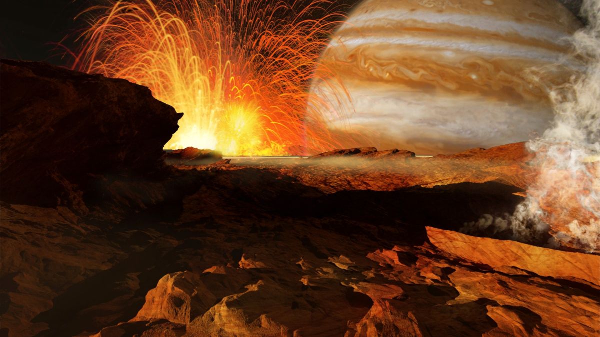 Massive, months-long volcanic eruption roils Jupiter's moon Io | Space