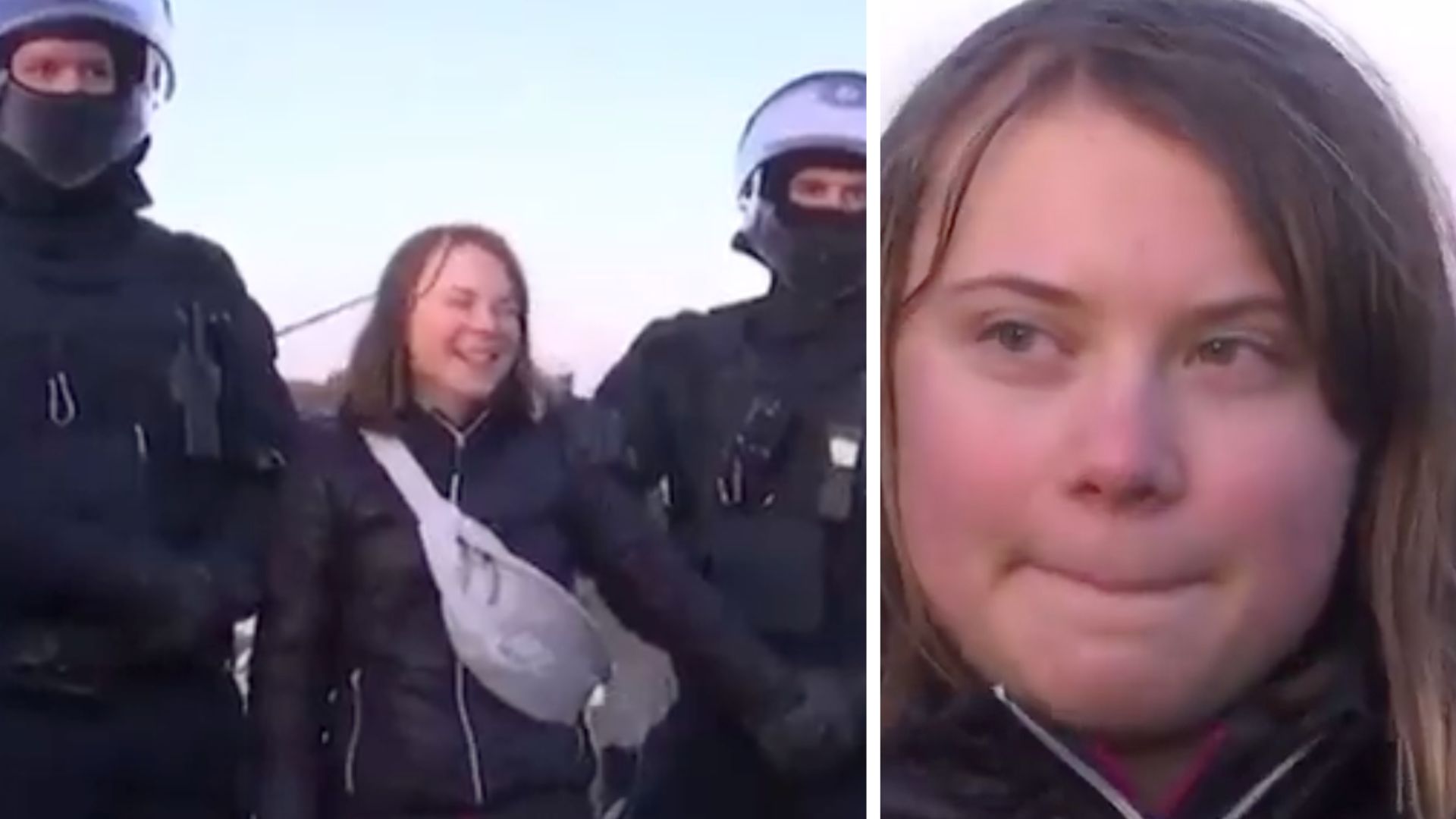 The bizarre, 'fake' arrest of Greta Thunberg goes viral