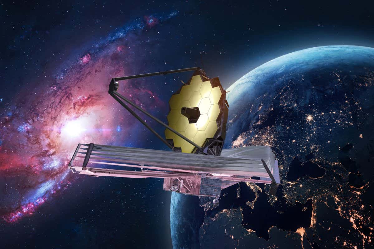 JWST finds that ancient galaxies contain fewer stars than we expected | New Scientist