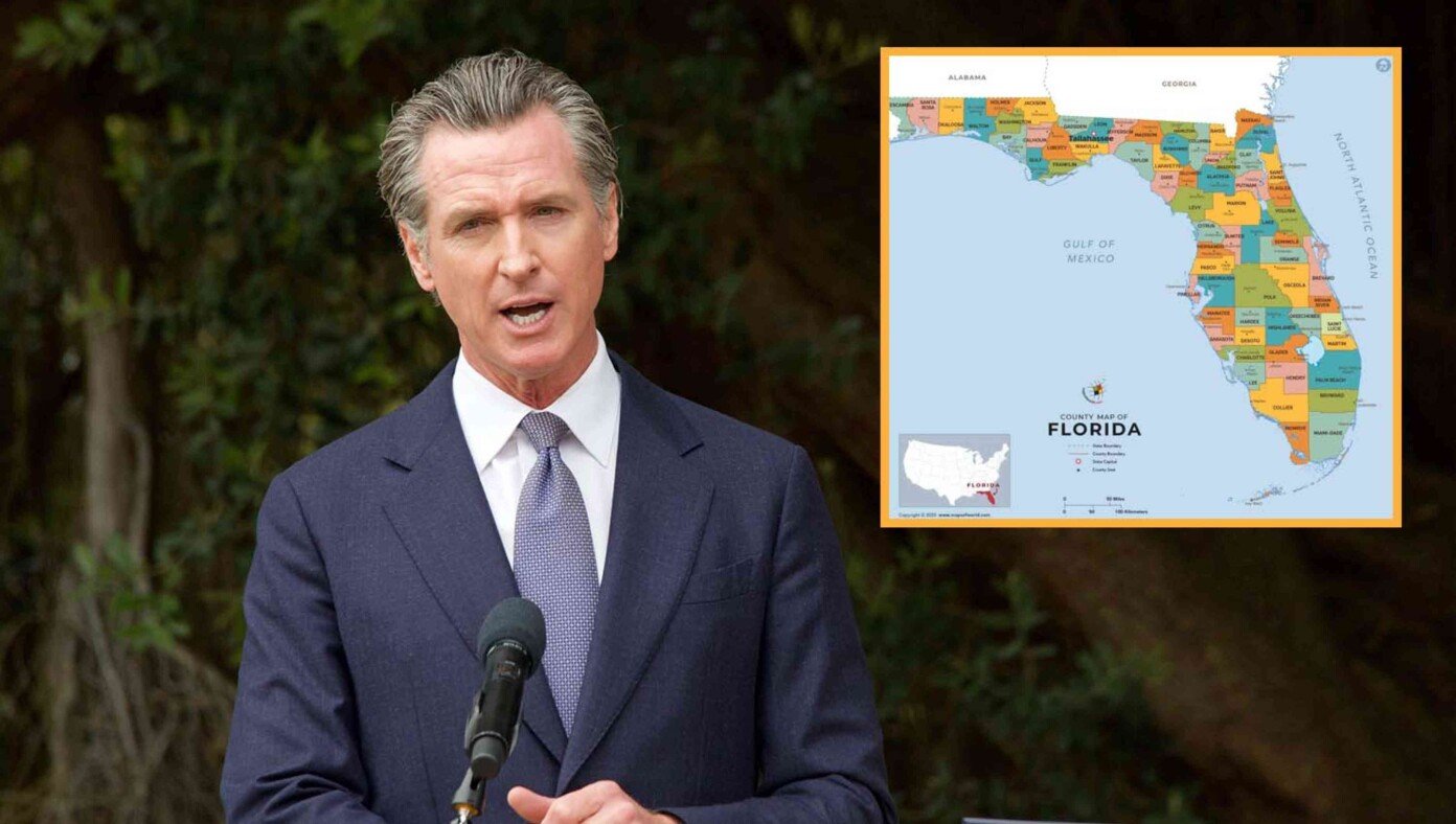 Having Maxed Out Taxes On California Residents, Newsom Proposes New Tax On Florida Residents | Babylon Bee
