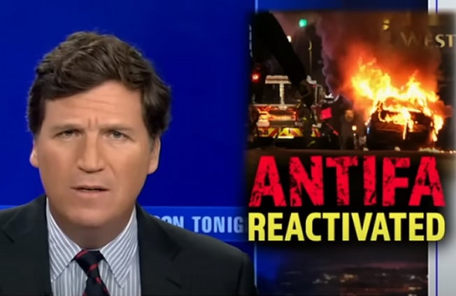 Tucker Carlson Calls Out Antifa Protests As Coordinated, Political Propaganda (VIDEO)