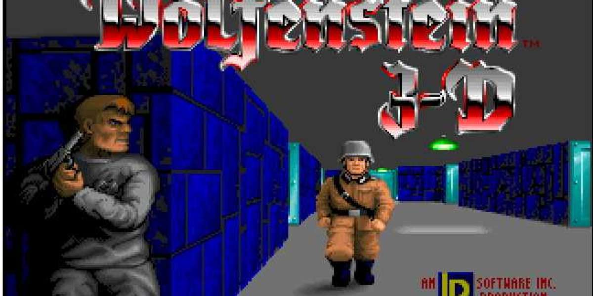 Wolfenstein 3D. The game changer in computer gaming history.