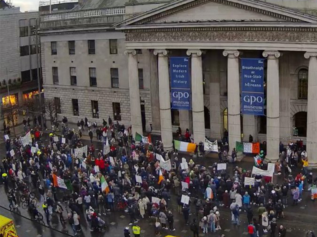 The Irish have no option left but to protest against an asylum crisis of their government's own making