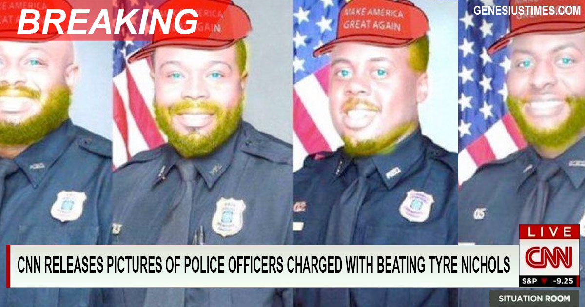 BREAKING: CNN releases pics of police officers charged with Tyre Nichols beating • Genesius Times