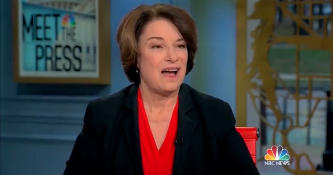 Democrat Senator Amy Klobuchar Calls For Regulations on Social Media Companies For 