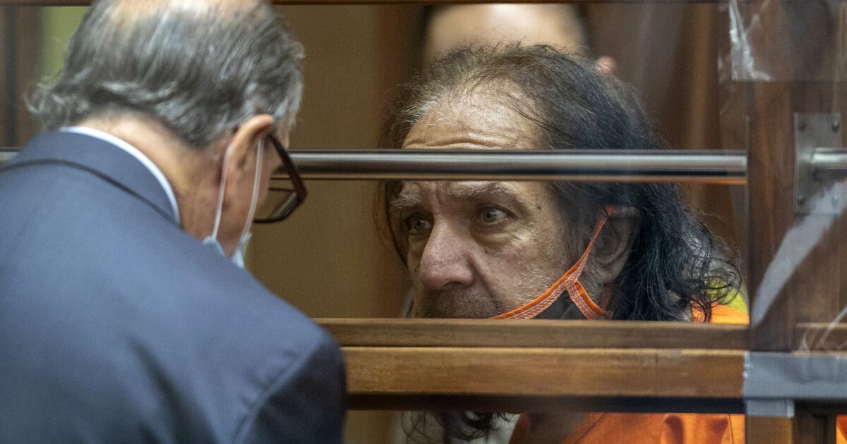 Ron Jeremy to be declared incompetent to stand trial for rape - Los Angeles Times