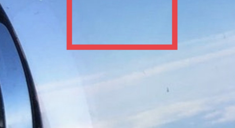 FIRST LOOK: Photos from American Military Pilot Who Shot Down One of the ‘UFO’s’ Are Eerie [PICS INSIDE]