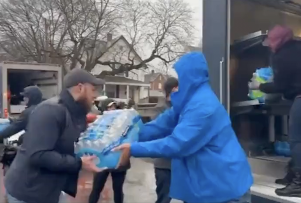 WATCH: East Palestine Residents Unload Tens of Thousands of Pounds of Goods Sent by President Trump