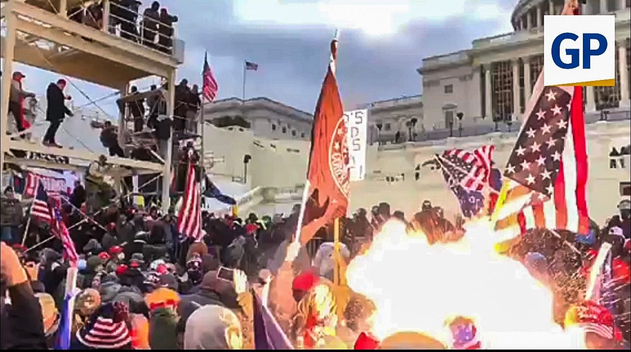 CONFIRMED: As We Suspected All Along, New Video Proves Capital Police on January 6 Started Firing on the Innocent Crowd Without Warning and Against the Law, Injuring Numerous Individuals (SHOCKING VIDEO) | The Gateway Pundit