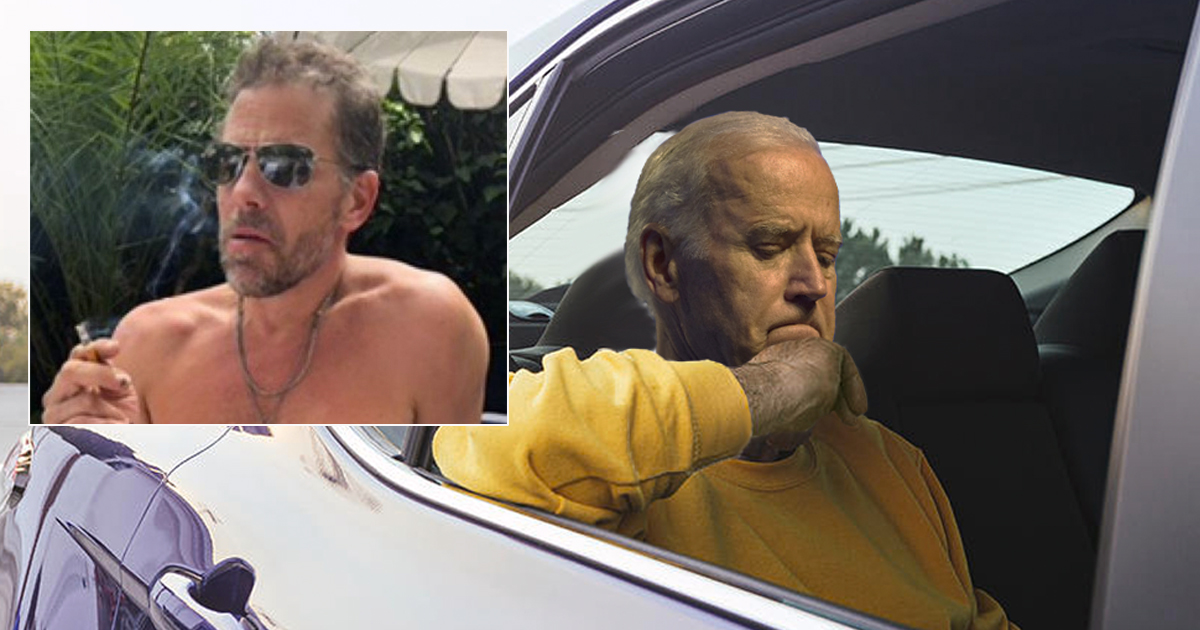 Bidenâs Approval So Low Hunter No Longer Wants To Be Seen With Him During Drug Deals