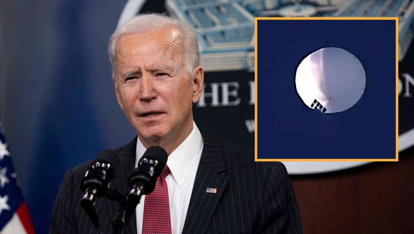 Biden Says He’ll Shoot Down Chinese Spy Balloon As Soon As He’s Done Letting It Spy | Babylon Bee