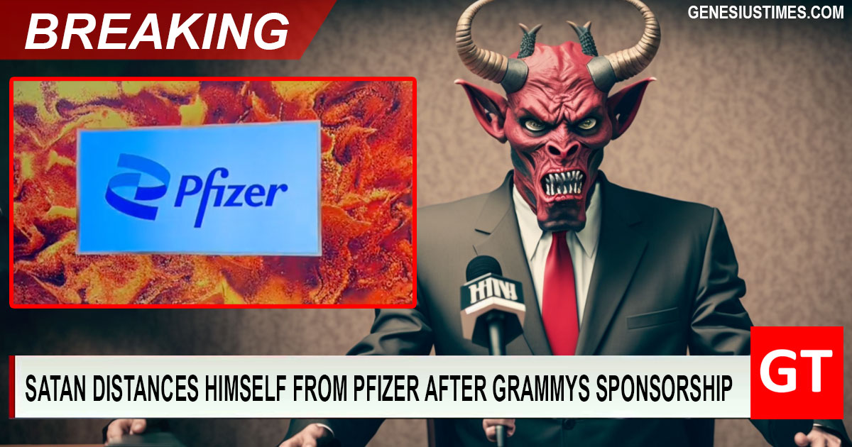 Satan distances himself from Pfizer after Grammys sponsorship • Genesius Times