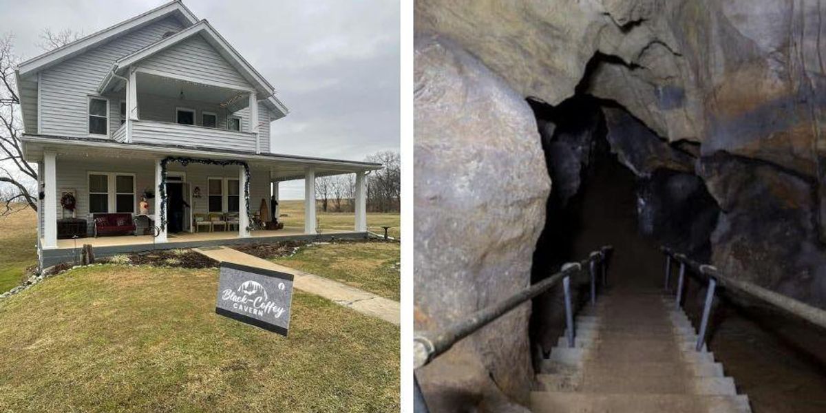 Pennsylvania home is the entrance to a cave - Upworthy