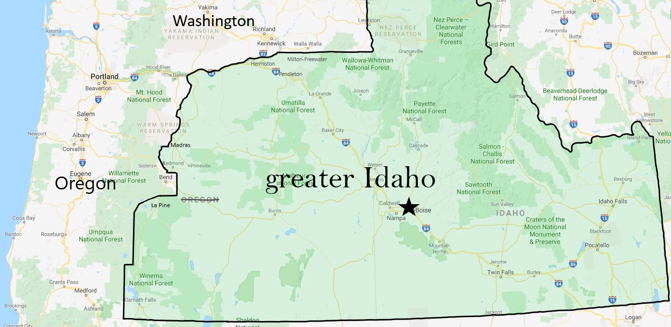Idaho House Approves Talks To Annex Oregon Counties
