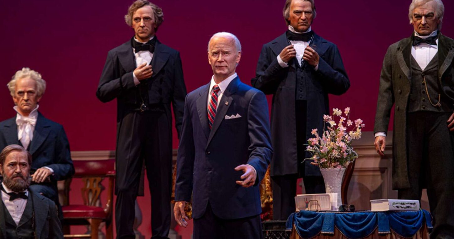 VIDEO: New Disney Hall of Presidents showcases Biden 'leg hair' speech • Genesius Times