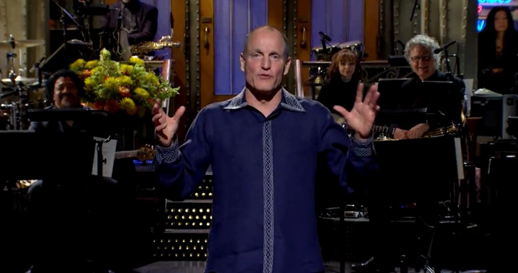 Woody Harrelson's SNL Monologue Goes Mega Viral After Taking Shot at Big Pharma