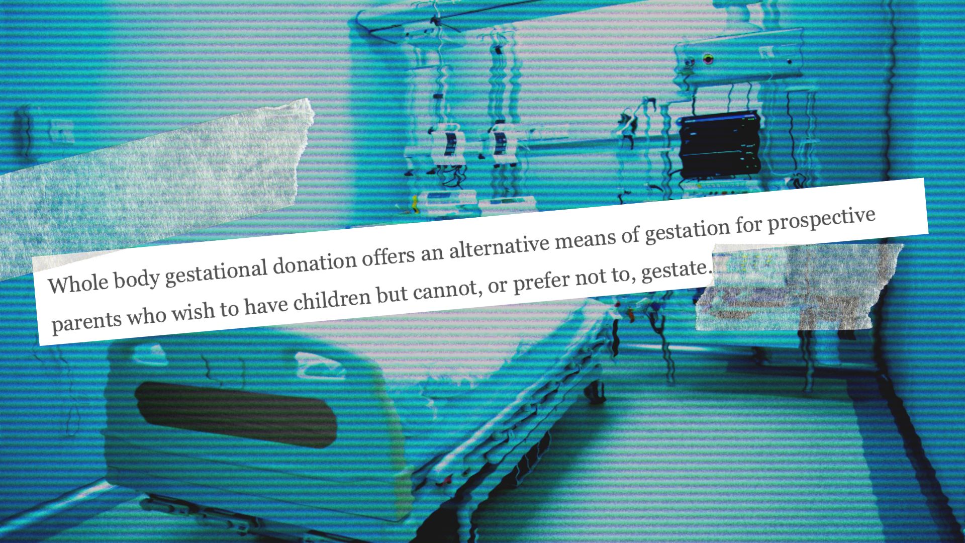 Medical Journal Floats Concept of Using Braindead Women As Surrogates Through 