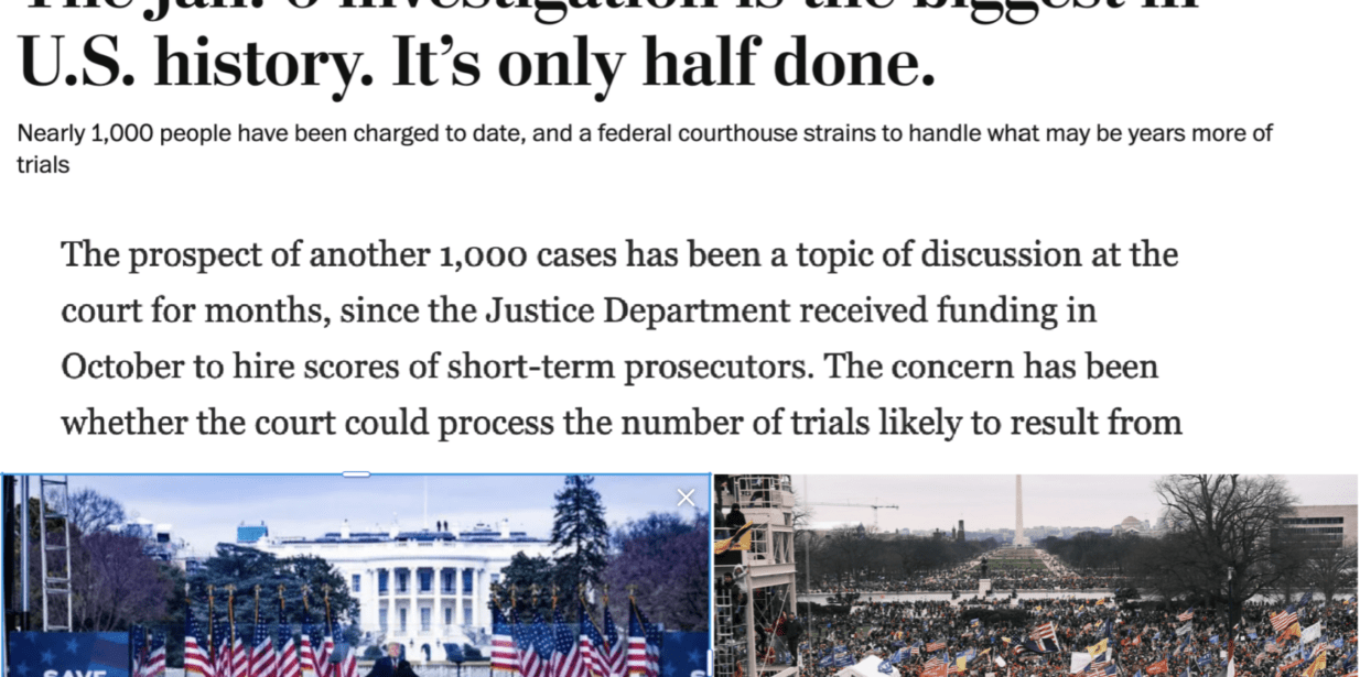 Biden’s DoJ Plans to Arrest 1,000 More Citizens on J6 ‘Charges’ » Sons of Liberty Media