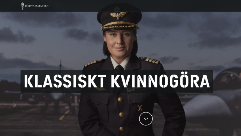Försvarsmakten: Vara soldat ett 