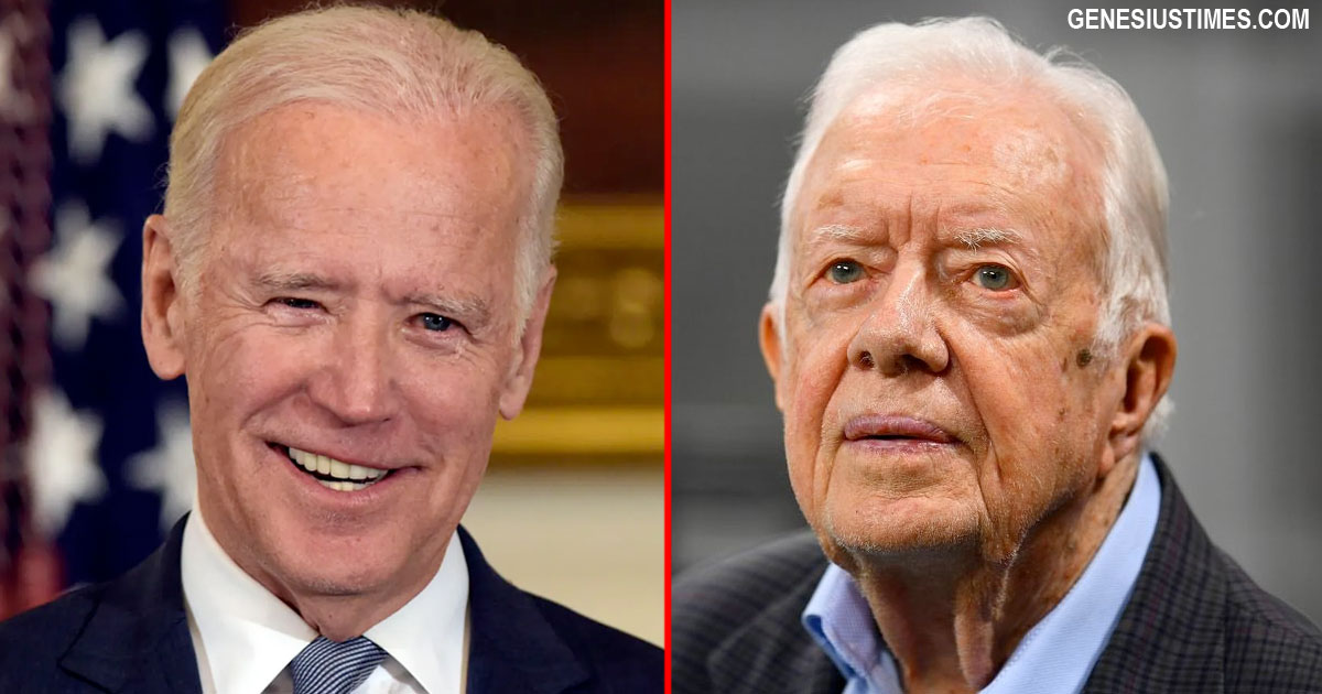 Jimmy Carter asks Joe Biden to give his eulogy as the only president who can make him look good by comparison • Genesius Times