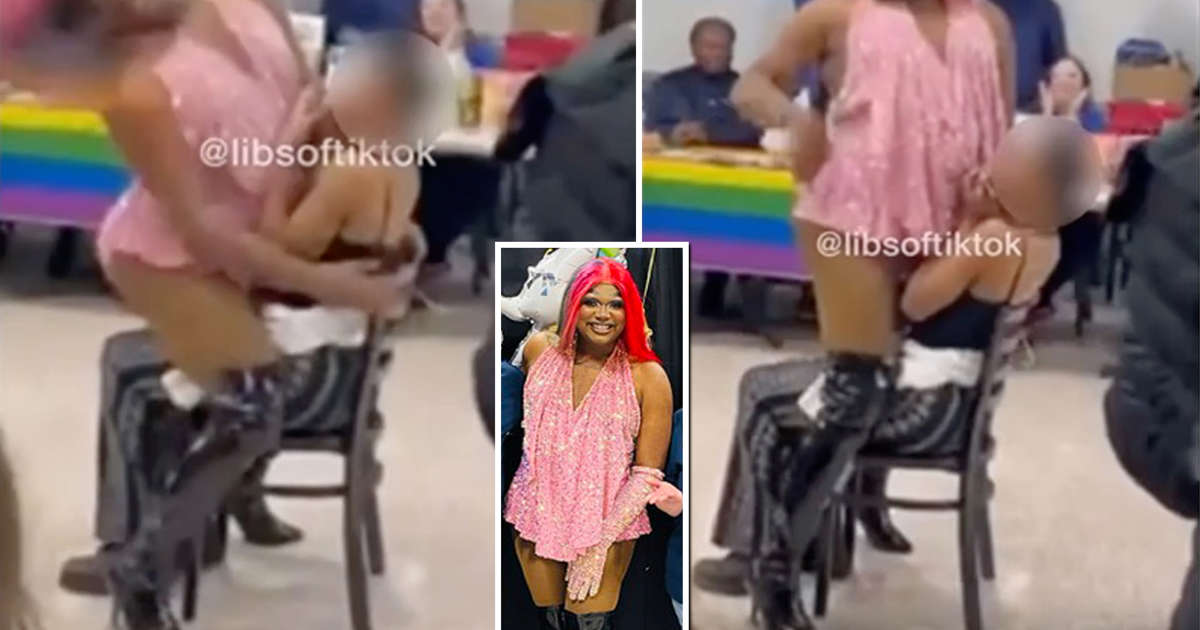 Girl straddled by drag queen at North Carolina school, sparking outrage