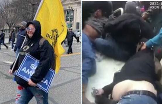 Tucker Carlson Unknowingly Shows the Death of Trump Supporter Rosanne Boyland on January 6th on the US Capitol Steps (VIDEO) | The Gateway Pundit