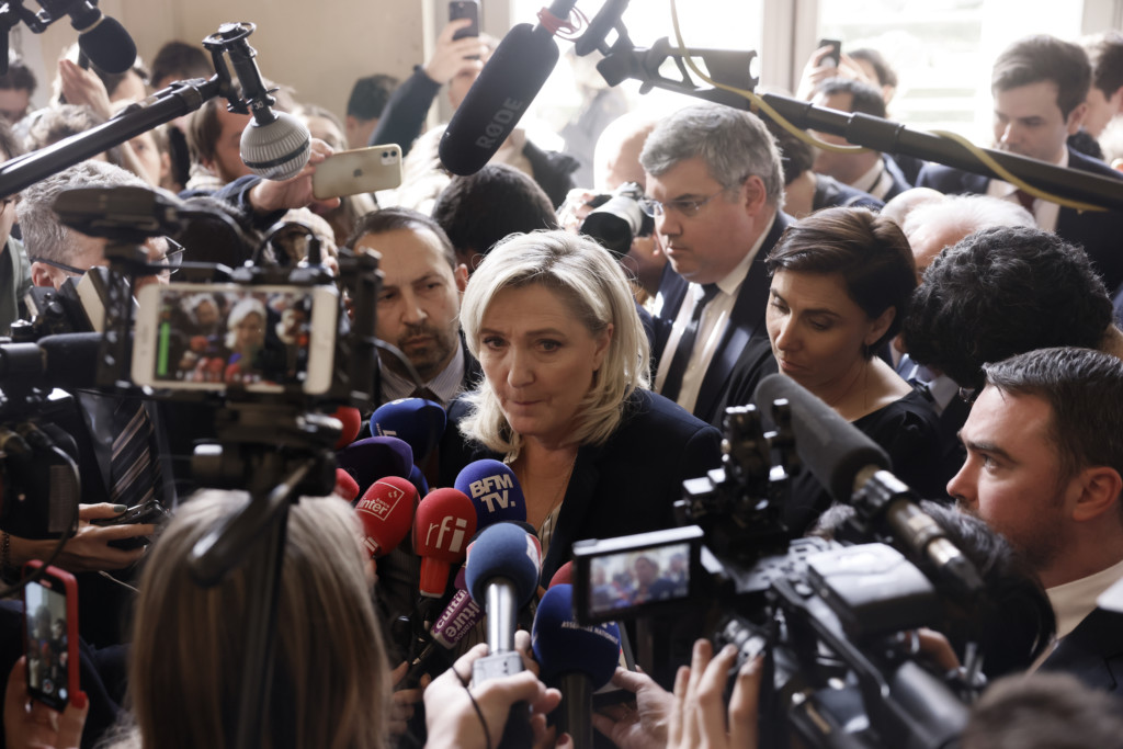 'Macron has taken the Republic hostage' – As France descends into chaos, Marine Le Pen vows to lower French pension age if she becomes president