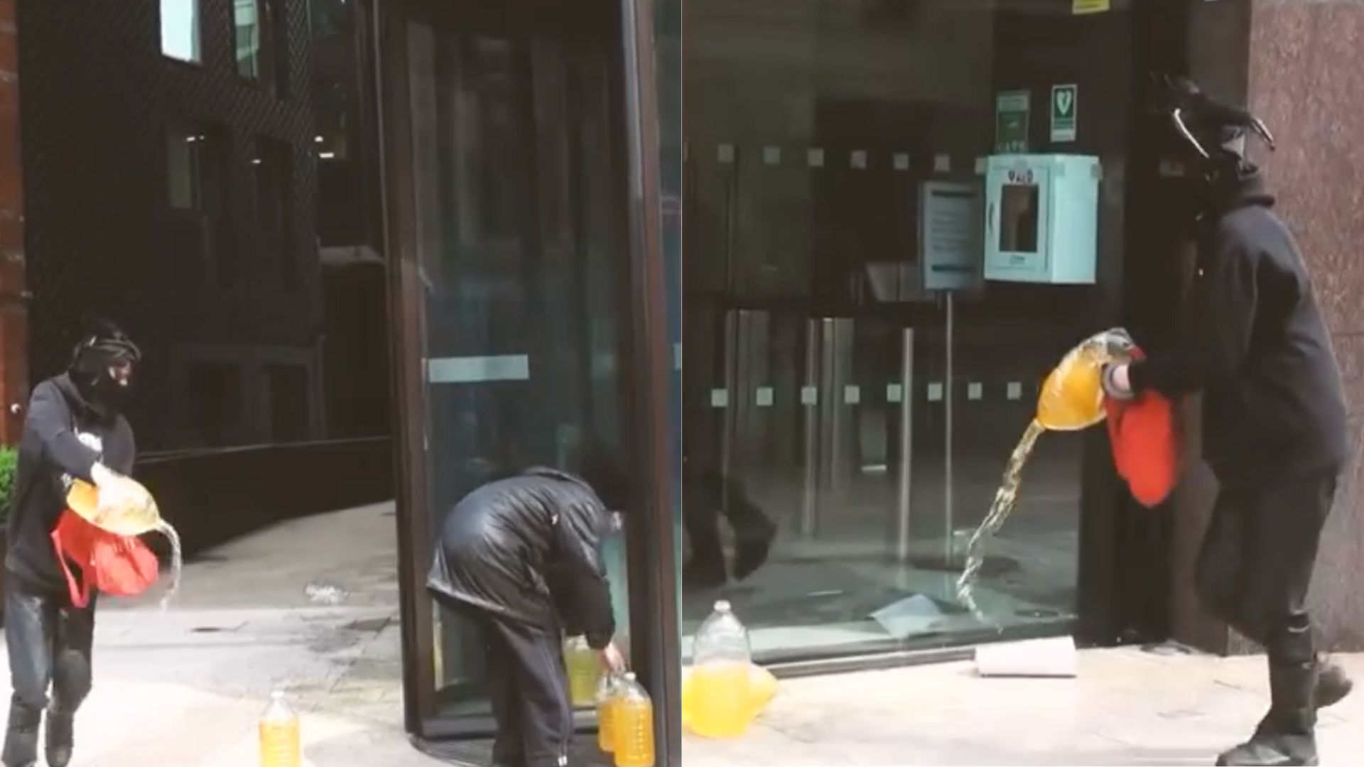 UK: Trans Activists Stage Piss-Filled Protest In Front of London's Equality And Human Rights Commission - Reduxx