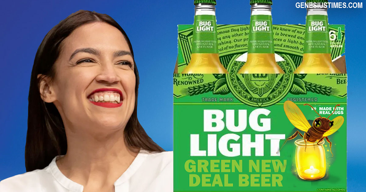 Bud Light launches 'Bug Light', the Official Beer of the Green New Deal • Genesius Times