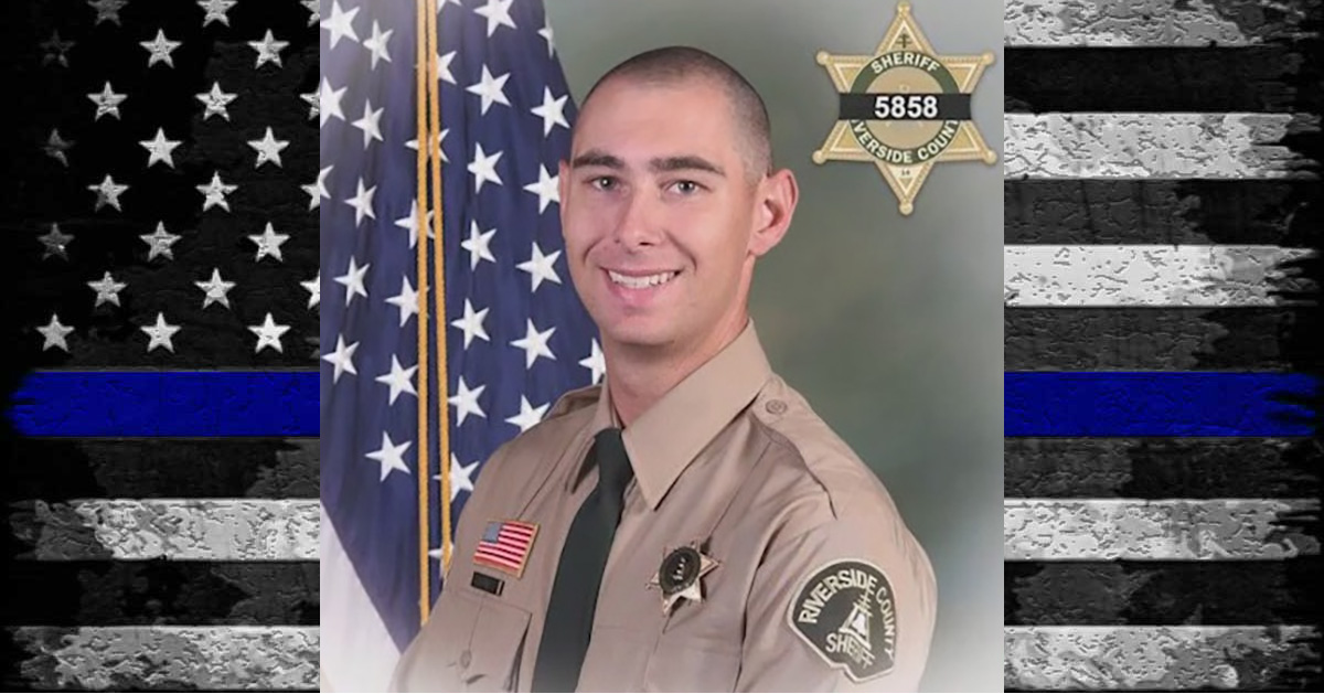 Hero Down: Riverside County Sheriff's Deputy Brett Harris Dies In Crash Responding To Call For Backup - The Police Tribune