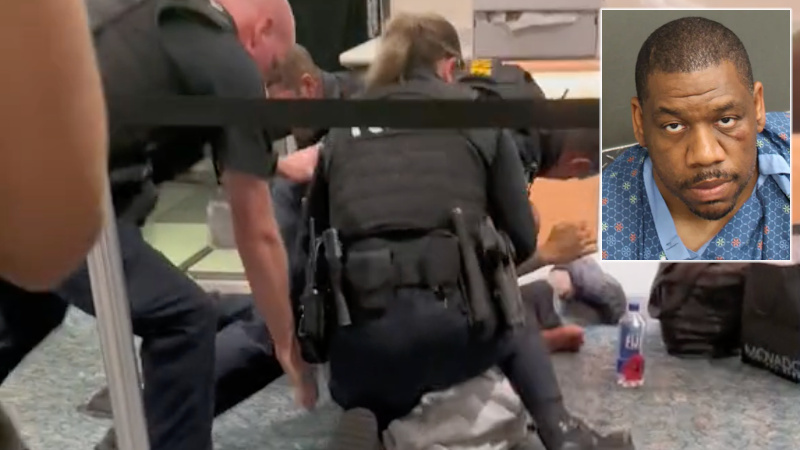 Shock Video: Officer Attacked at Spirit Airlines Counter by Rowdy Traveler