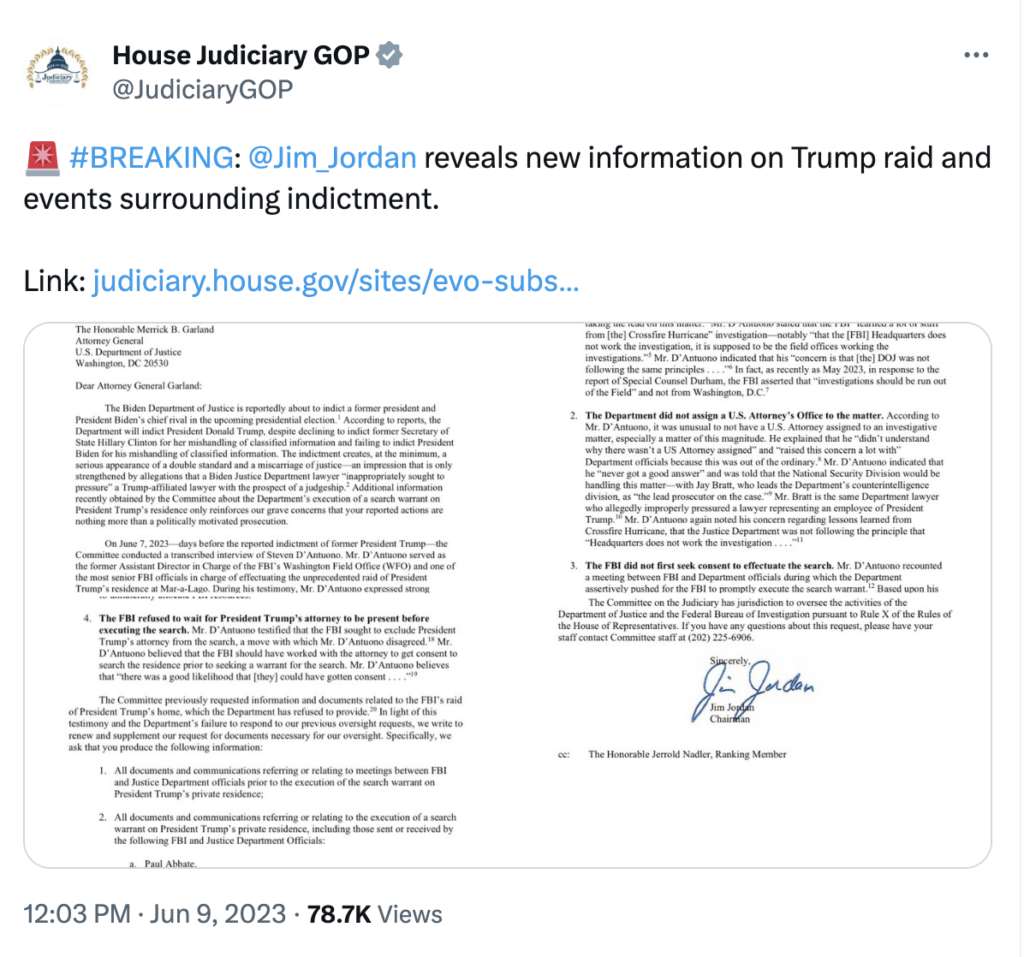 YubNub News        | FBI Official In Charge Of Mar-A-Lago Raid Said Feds Breached Protocol In Repeat Russia Collusion Hoax Fashion