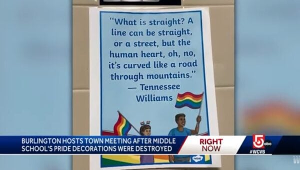 YubNub News        | Students Revolt Against “Pride” Month Spirit Day at Massachusetts School; Glare at Teachers, Tear Down Signs, Wear Red, White and Blue, Chant “U.S.A. Are My Pronouns!”