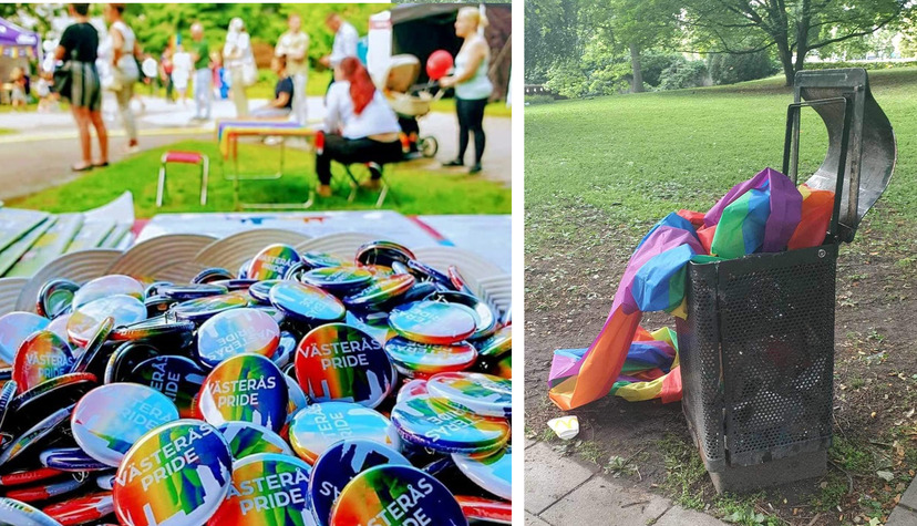 Gäng slog in ansiktet på Pride-man i Västerås | Fria Tider