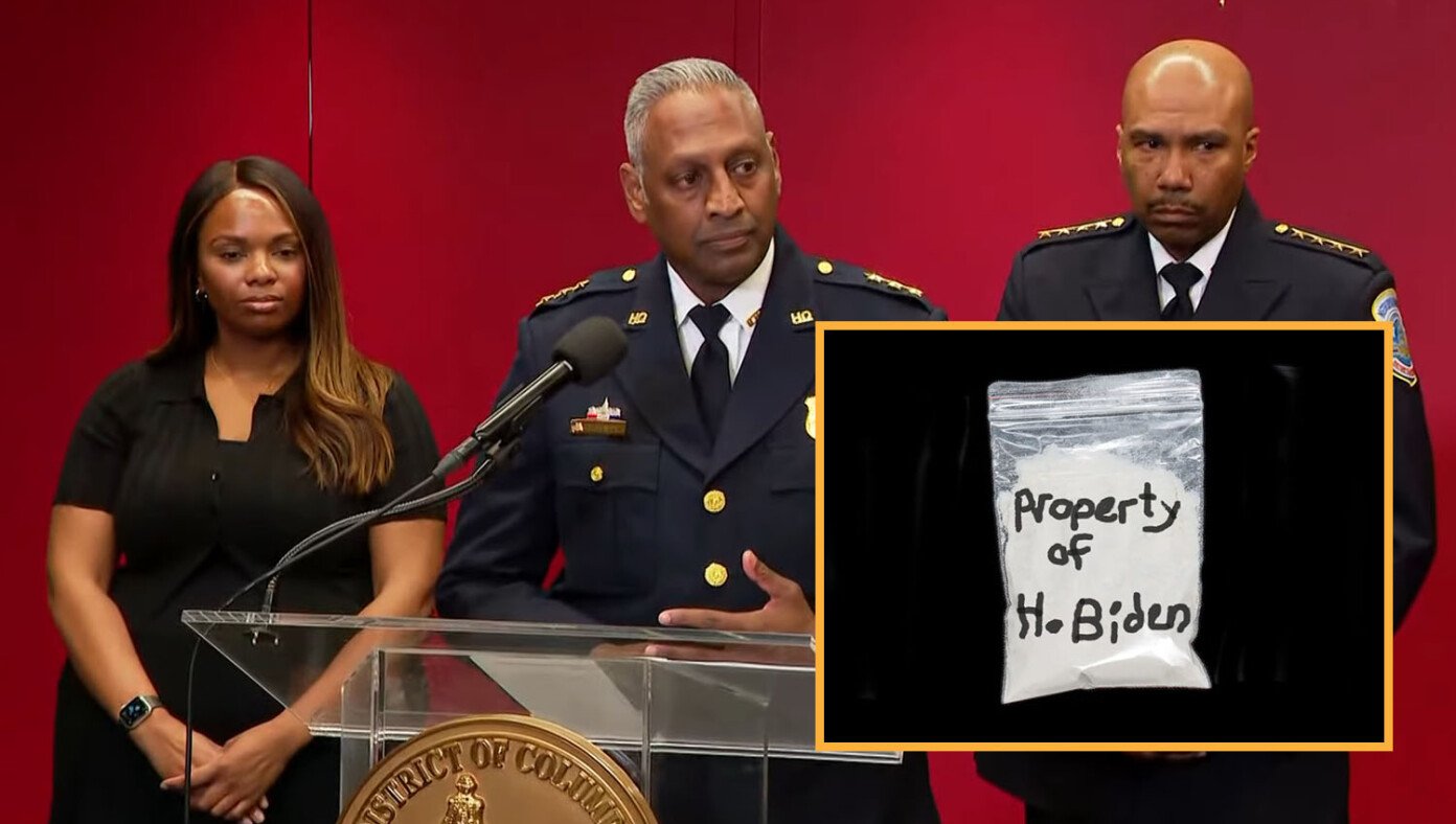 DC Police Say They May Never Discover Who Left Bag Of Cocaine Labeled 'Property Of H. Biden' At White House | Babylon Bee