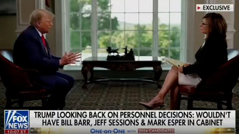 Trump Admits To 2016 ‘Mistake’ – Shouldn’t Have Hired ‘Dishonest’ Barr, Sessions & Esper