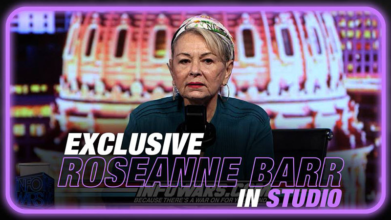 MUST SEE EXCLUSIVE FULL INTERVIEW: Roseanne Barr Joins Infowars In-Studio!