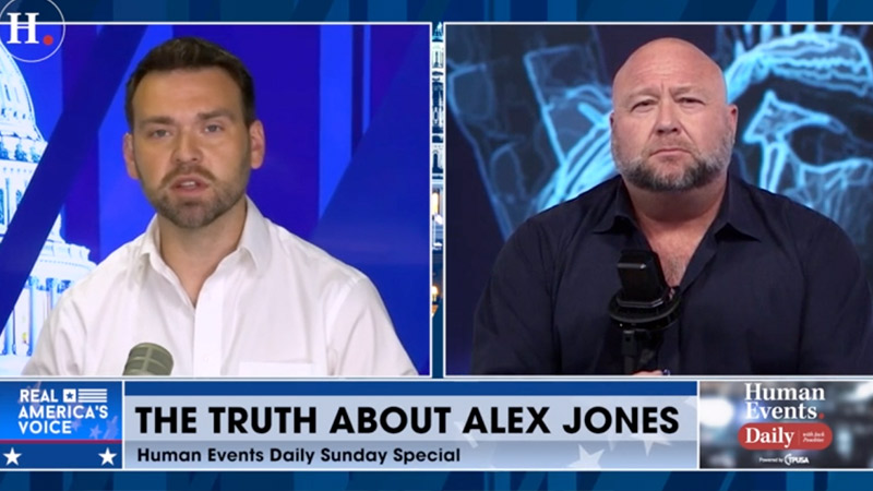 Watch: Alex Jones Talks Faith, Censorship & WWIII  With Jack Posobiec