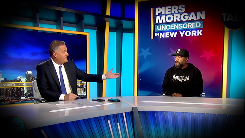 Ice Cube Talks Covid Shots, Cancel Culture, Kanye & More With Piers Morgan