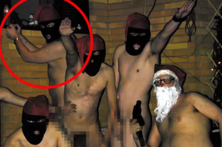 Top left-wing Finnish politician tries to explain naked Hitler salute picture scandal