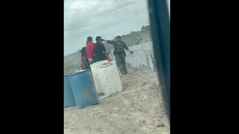 Death Of U.S. Sovereignty: Biden Border Patrol Filmed Cutting Razor Wire Installed By Tx DPS, Aiding Illegals