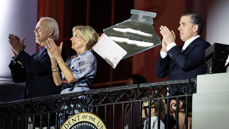 Trump Claims White House Cocaine Belongs To Bidens; Asks ‘Where Are The Security Tapes?’