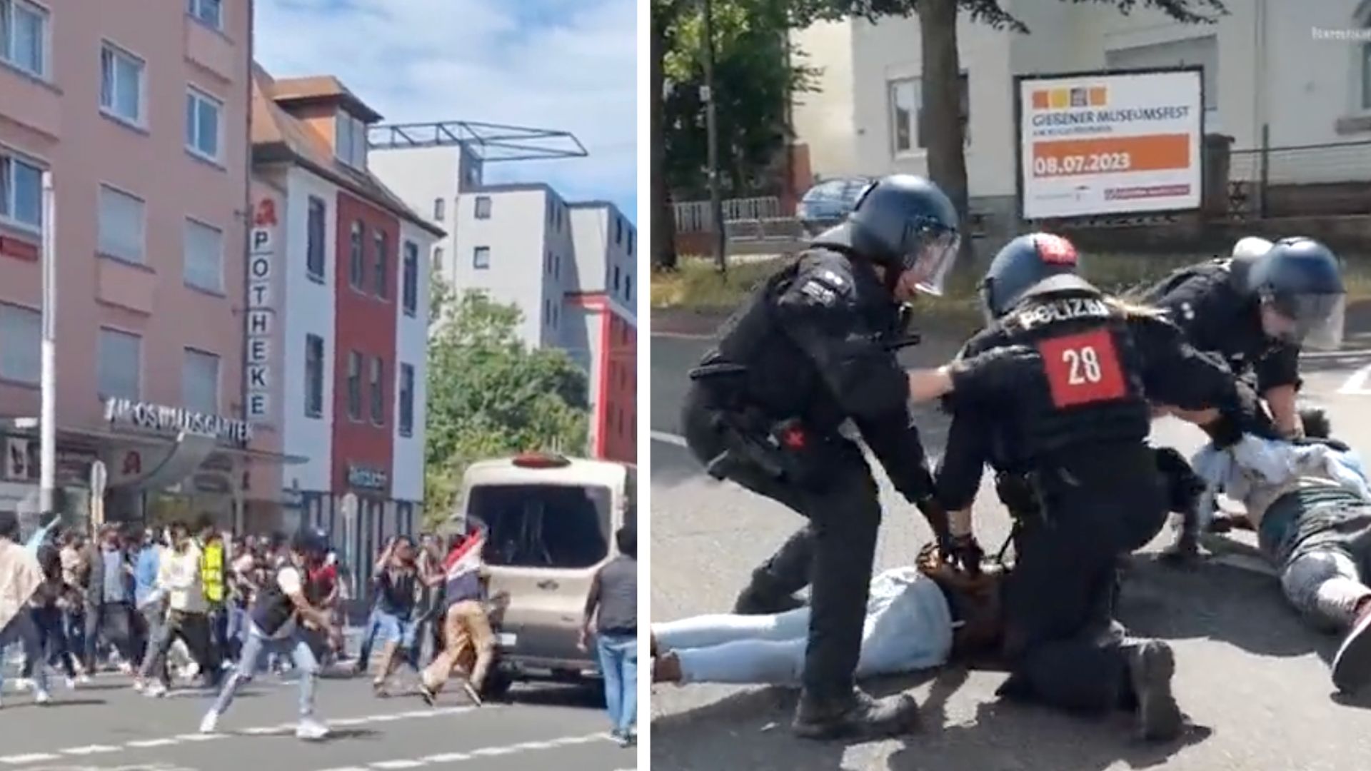 German politicians respond after Eritrean 'culture festival' riots lead to 131 arrests, 26 wounded officers